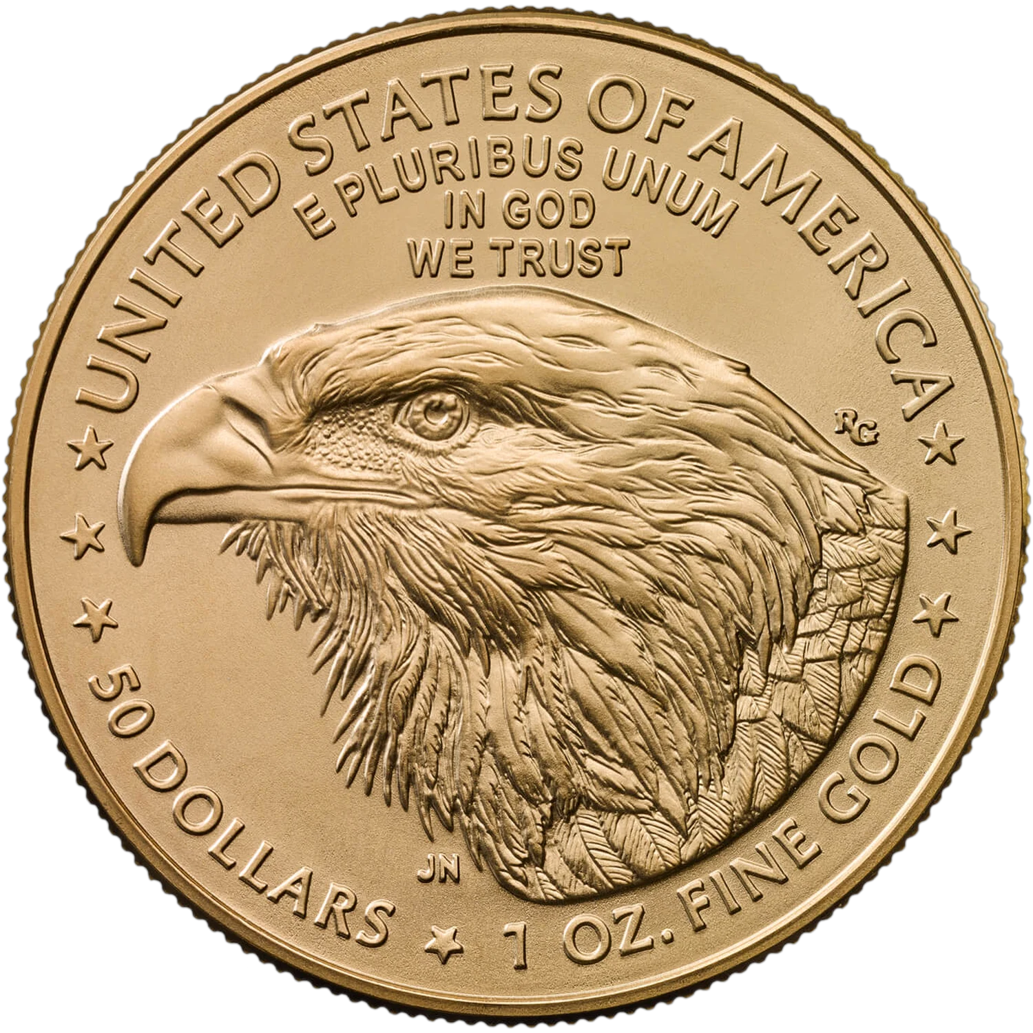 Moneda de Oro 1 oz American Eagle (Águila Americana) — Estados Unidos Años Variados (Mixed Years)