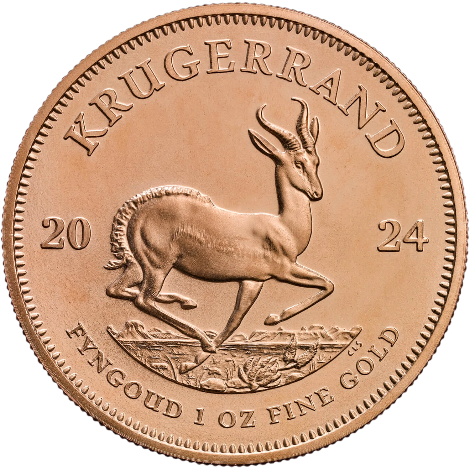 Moneda de Oro 1 oz Krugerrand — Sudáfrica Años Variados (Mixed Years)