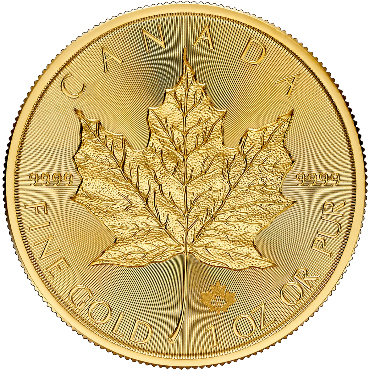 Moneda de Oro 1 oz Maple Leaf — Canadá Años Variados (Mixed Years)